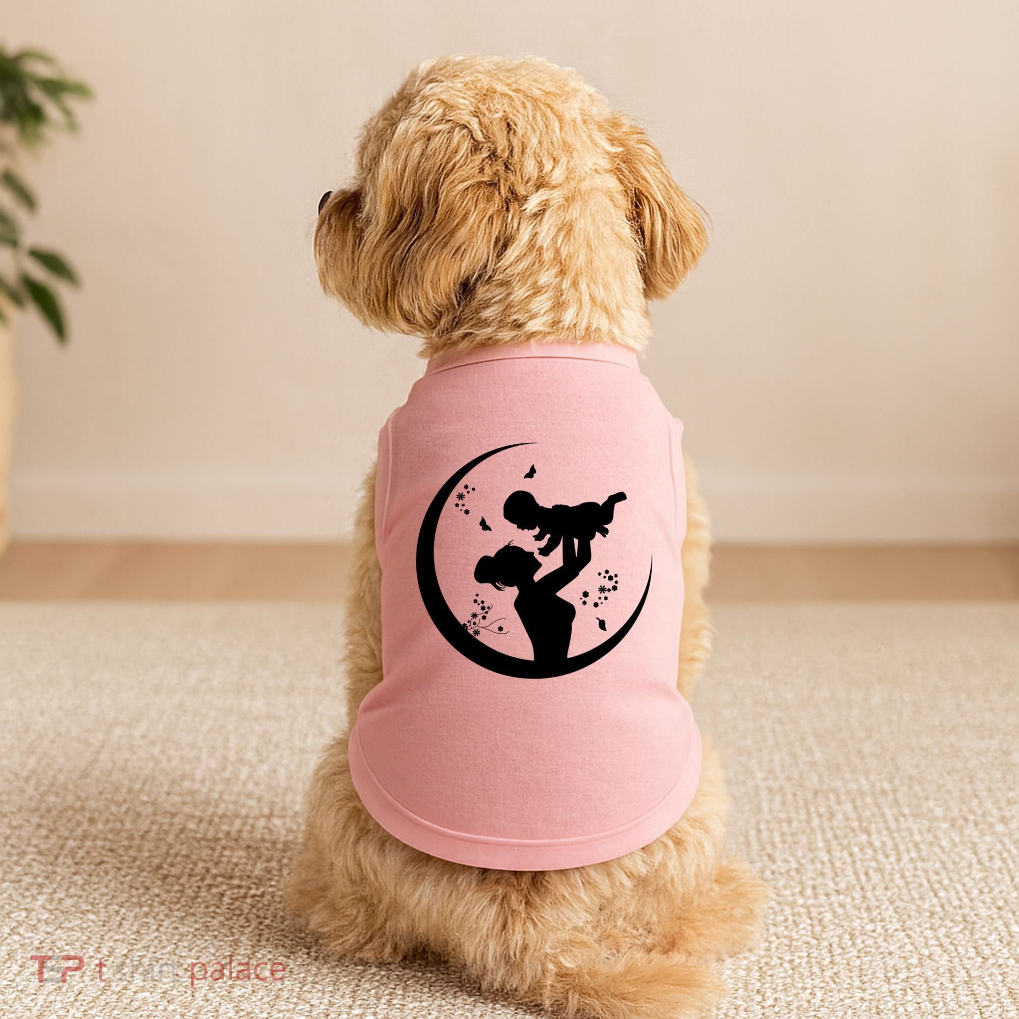 Mother's Day Moon Cute Gift Doggie Tank