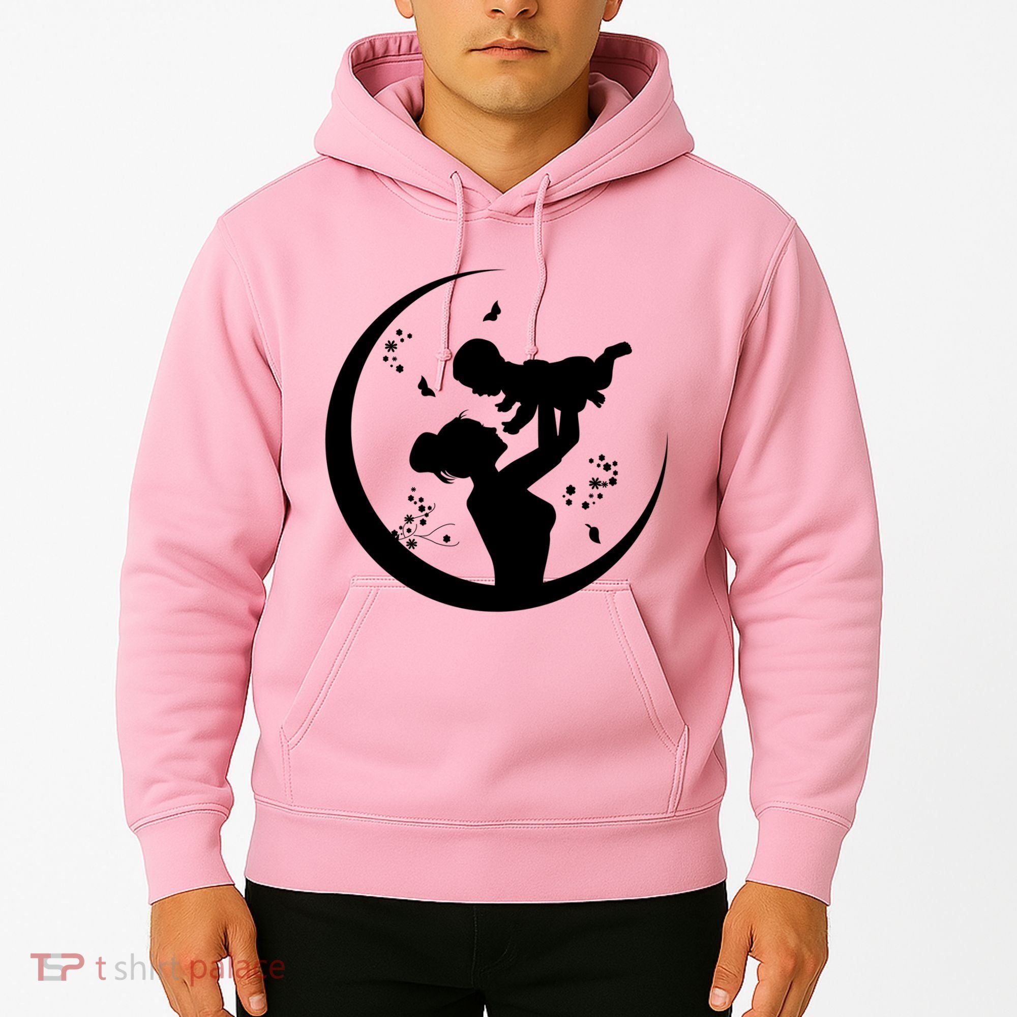 Mother's Day Moon Cute Gift Hoodie
