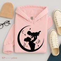 Mother's Day Moon Cute Gift Hoodie thumb 4