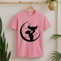 Mother's Day Moon Cute Gift T-Shirt thumb 2