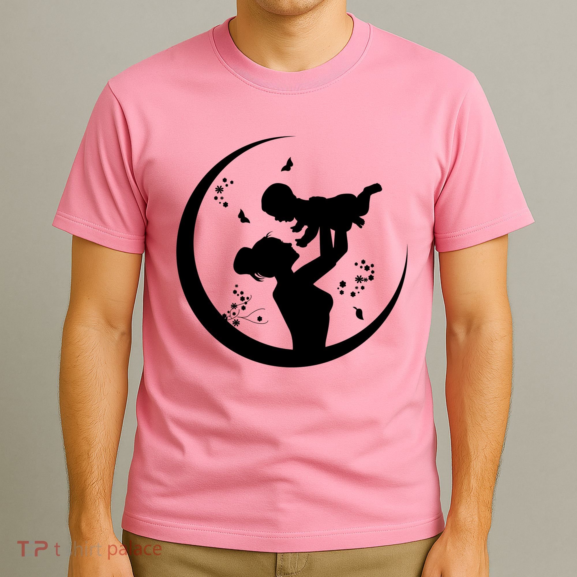 Mother's Day Moon Cute Gift T-Shirt