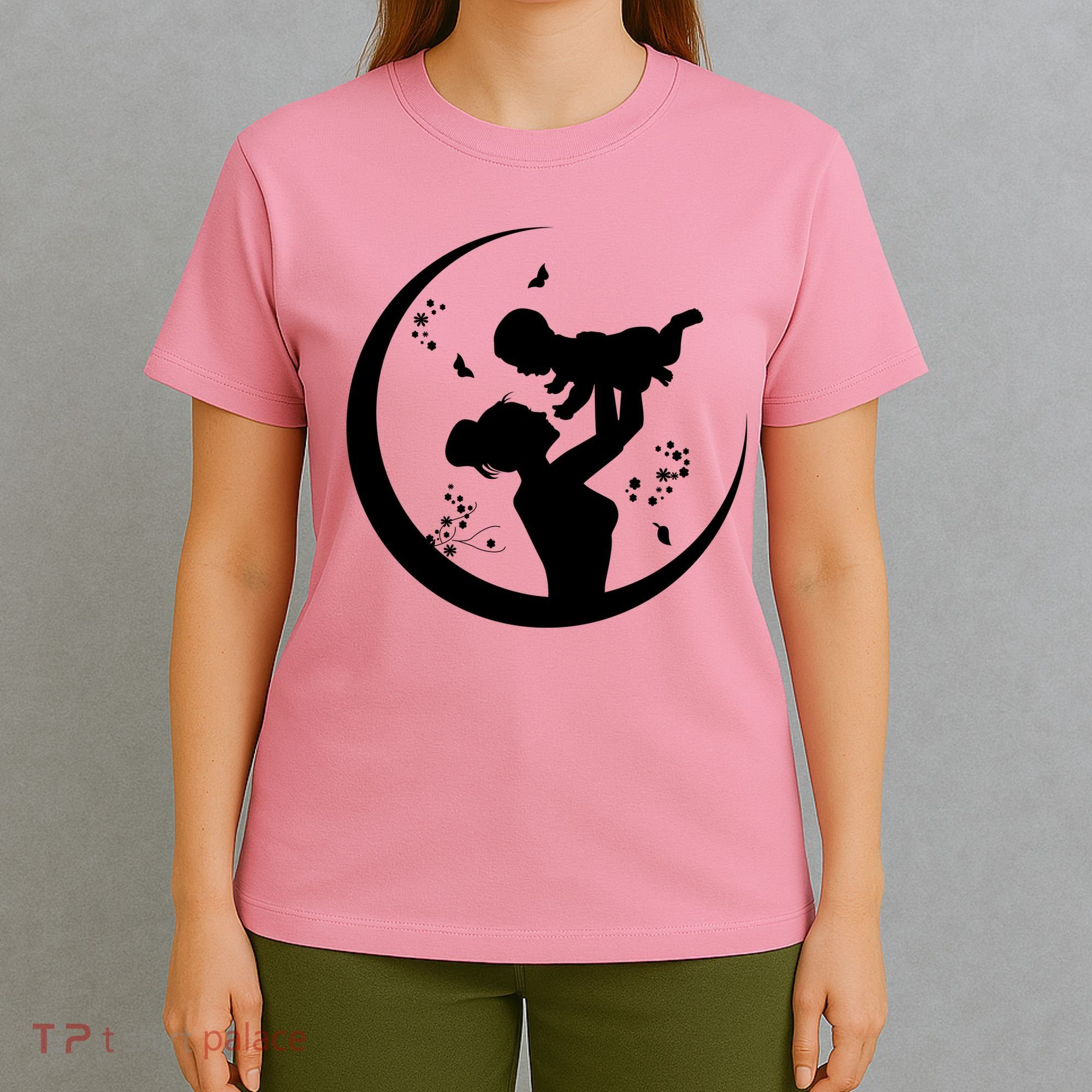 Mother's Day Moon Cute Gift T-Shirt