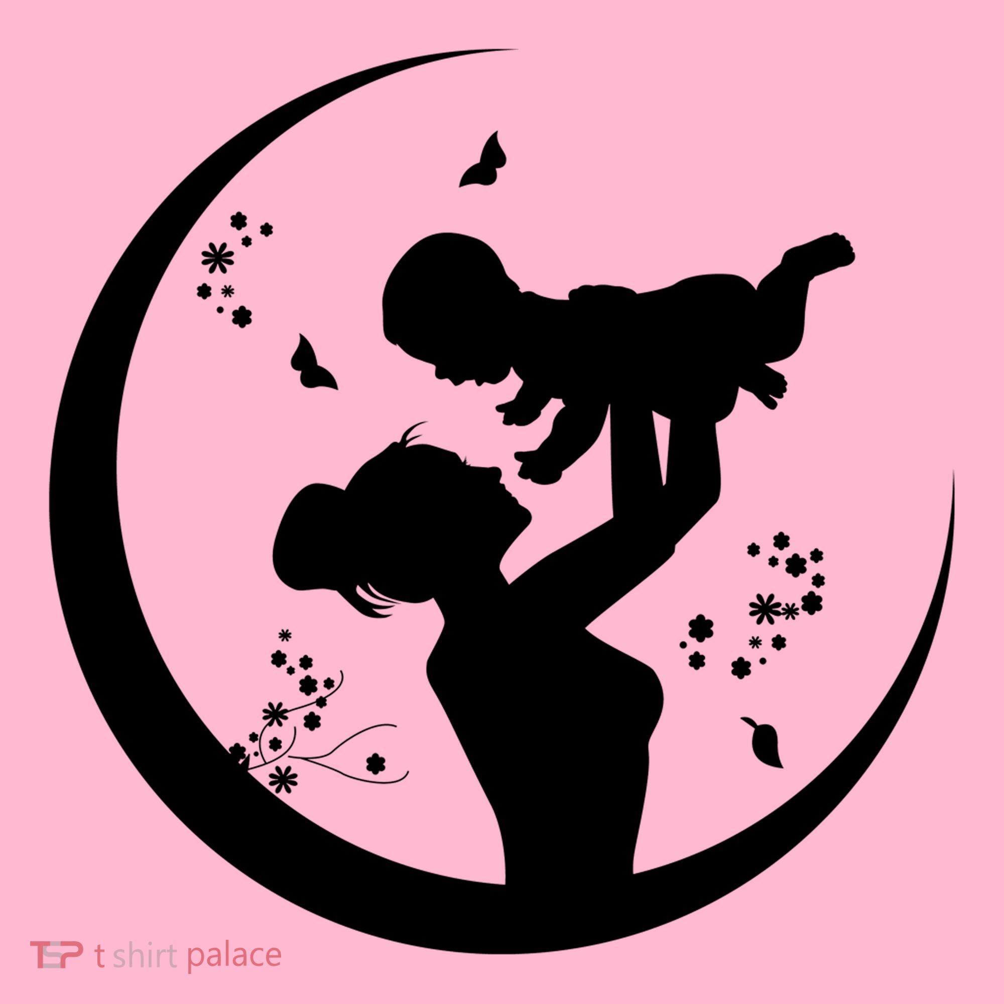 Mother's Day Moon Cute Gift Pajama Set