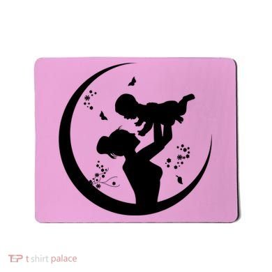 Mother's Day Moon Cute Gift Mousepad