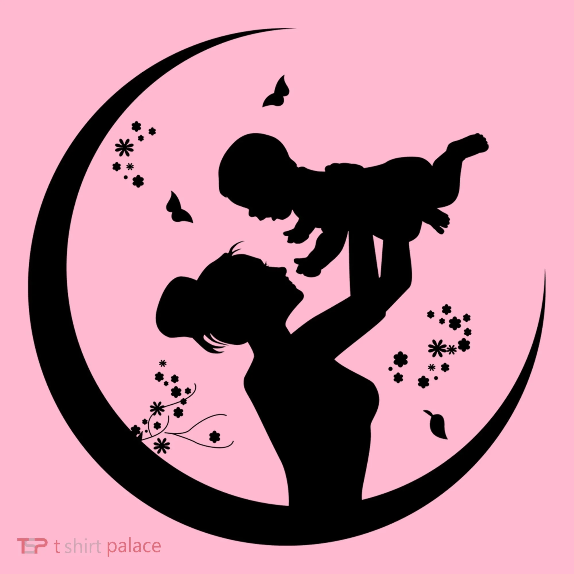 Mother's Day Moon Cute Gift Toddler Hoodie