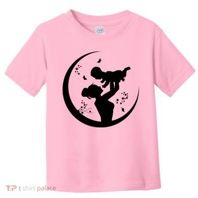 Mother's Day Moon Cute Gift Toddler T-Shirt