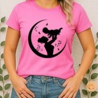 Mother's Day Moon Cute Gift Women's T-Shirt thumb 2