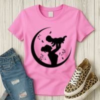 Mother's Day Moon Cute Gift Women's T-Shirt thumb 3