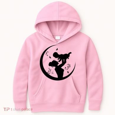Mother's Day Moon Cute Gift Kids Hoodie