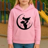 Mother's Day Moon Cute Gift Kids Hoodie thumb 3