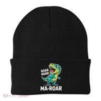 Ma-Roar Dinosaur Mom Quote Family Beanie thumb 0