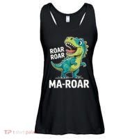 Ma-Roar Dinosaur Mom Quote Family Ladies Essential Flowy Tank thumb 0
