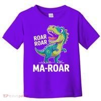 Ma-Roar Dinosaur Mom Quote Family Toddler T-Shirt thumb 0