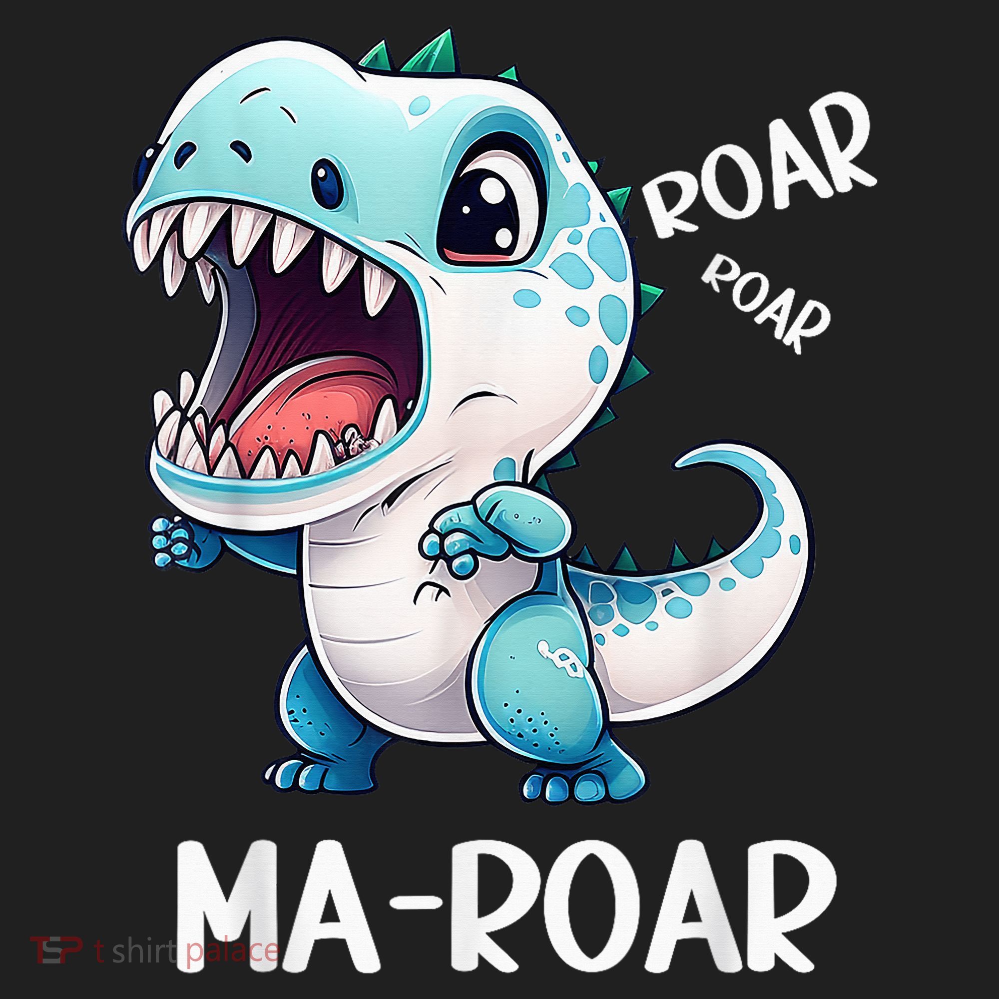 Ma-Roar Dinosaur Mom Quote Women's Sweatshirt