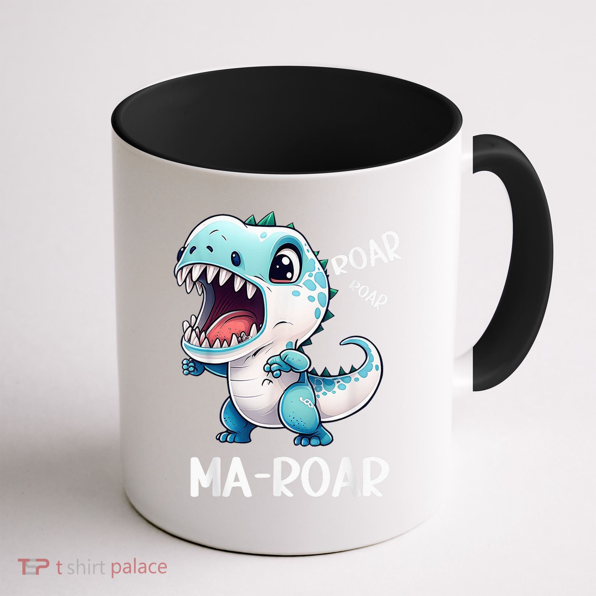 Ma-Roar Dinosaur Mom Quote Coffee Mug