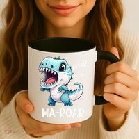 Ma-Roar Dinosaur Mom Quote Coffee Mug thumb 3