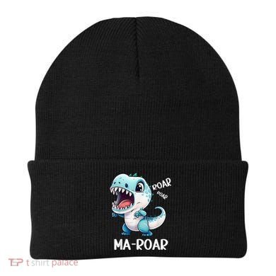 Ma-Roar Dinosaur Mom Quote Beanie