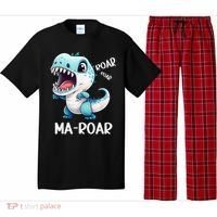 Ma-Roar Dinosaur Mom Quote Pajama Set thumb 0