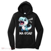 Ma-Roar Dinosaur Mom Quote Women's Hoodie thumb 0