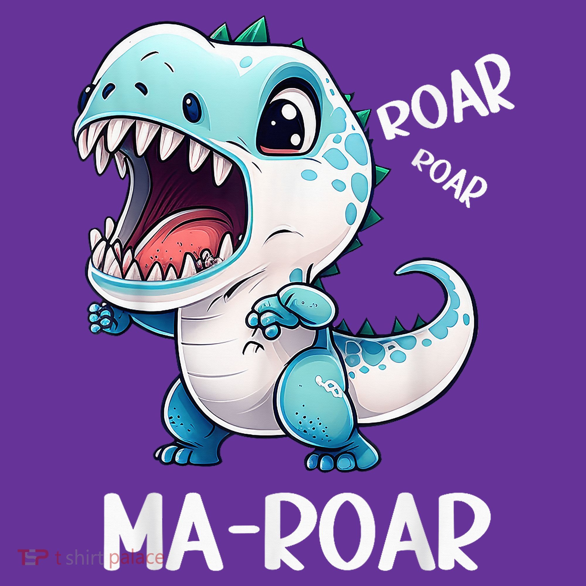 Ma-Roar Dinosaur Mom Quote Hoodie