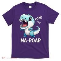 Ma-Roar Dinosaur Mom Quote T-Shirt thumb 0