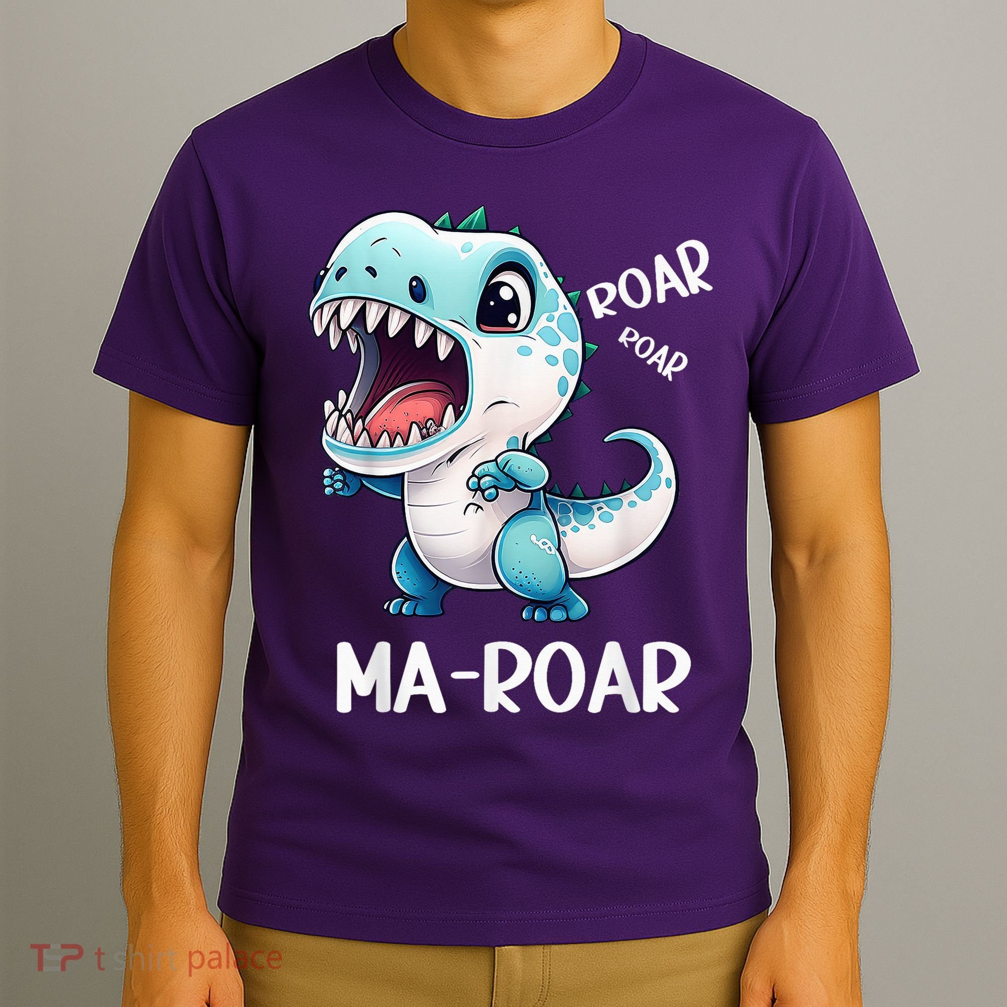 Ma-Roar Dinosaur Mom Quote T-Shirt