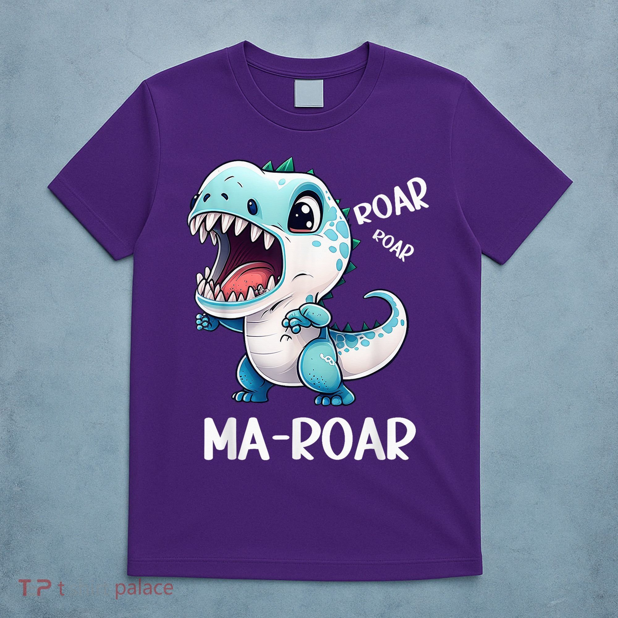 Ma-Roar Dinosaur Mom Quote T-Shirt