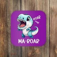 Ma-Roar Dinosaur Mom Quote Coaster thumb 0