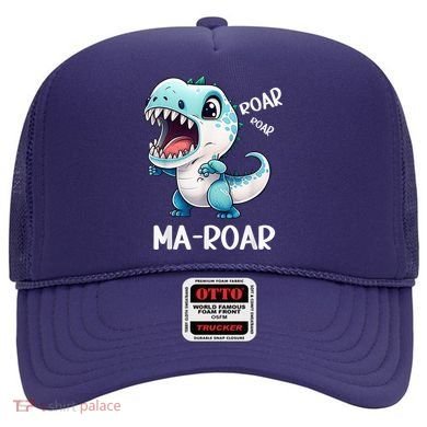Ma-Roar Dinosaur Mom Quote Hat
