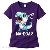 Ma-Roar Dinosaur Mom Quote Women's T-Shirt thumb 0