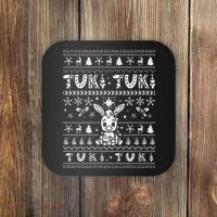 Mi Donkey Mexican Tuki Tuki Donkey Latino Xmas Feliz Navidad Coaster thumb 0