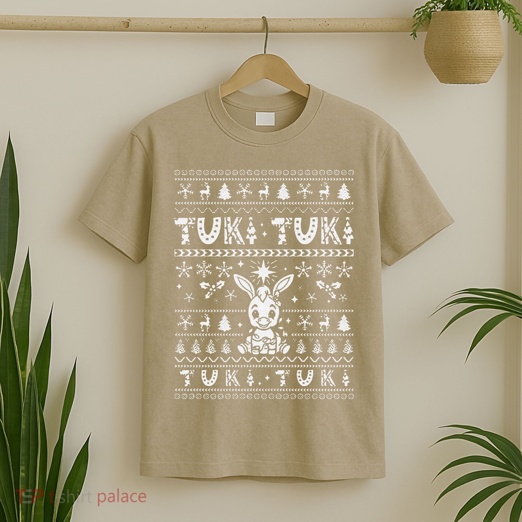 Mi Donkey Mexican Tuki Tuki Donkey Latino Xmas Feliz Navidad T-Shirt