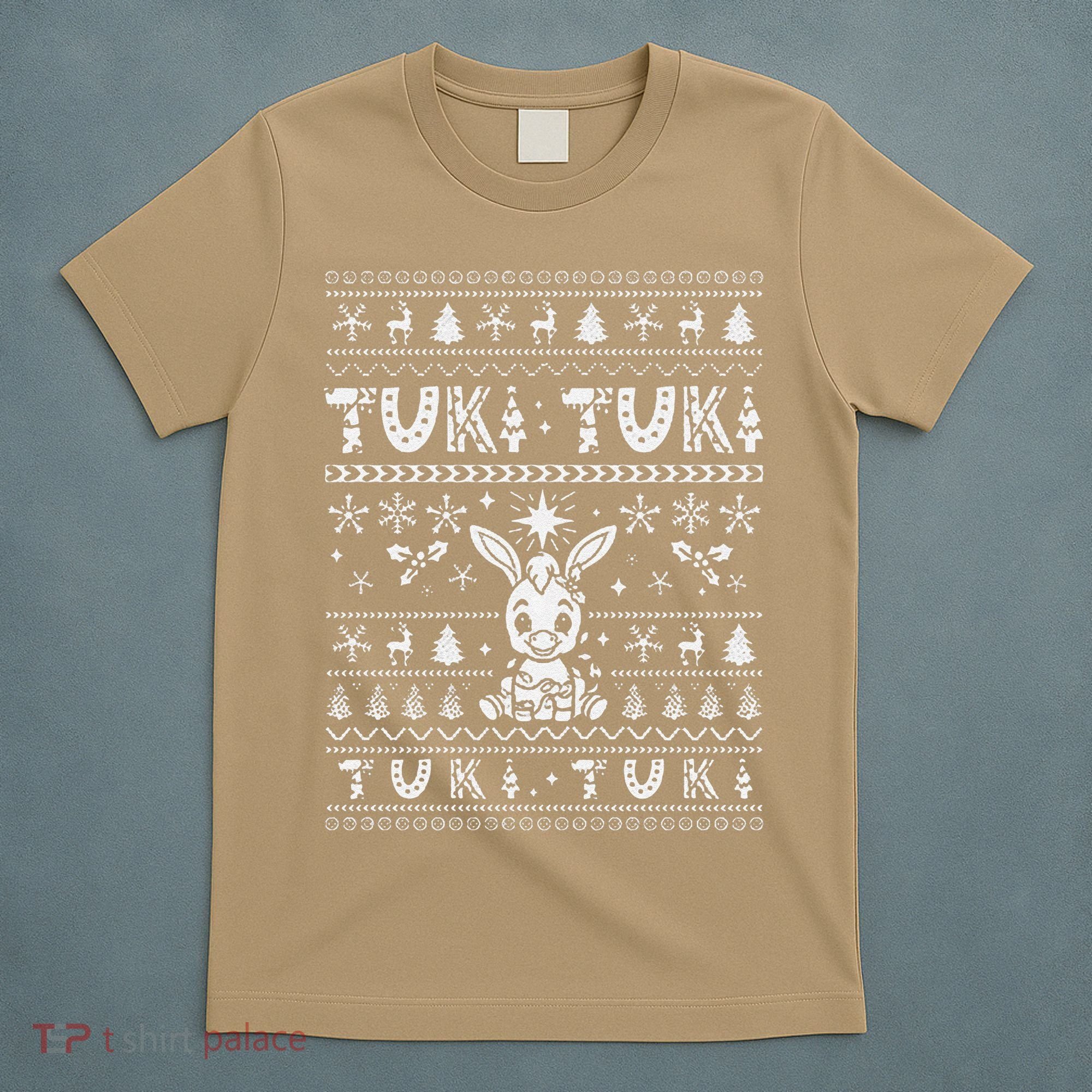 Mi Donkey Mexican Tuki Tuki Donkey Latino Xmas Feliz Navidad T-Shirt