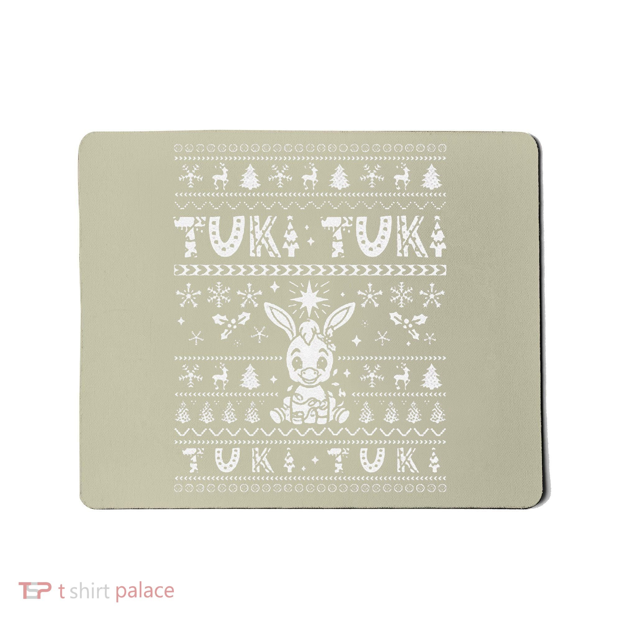 Mi Donkey Mexican Tuki Tuki Donkey Latino Xmas Feliz Navidad Mousepad