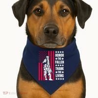 Memorial Day USA-Made Doggie Bandana thumb 1