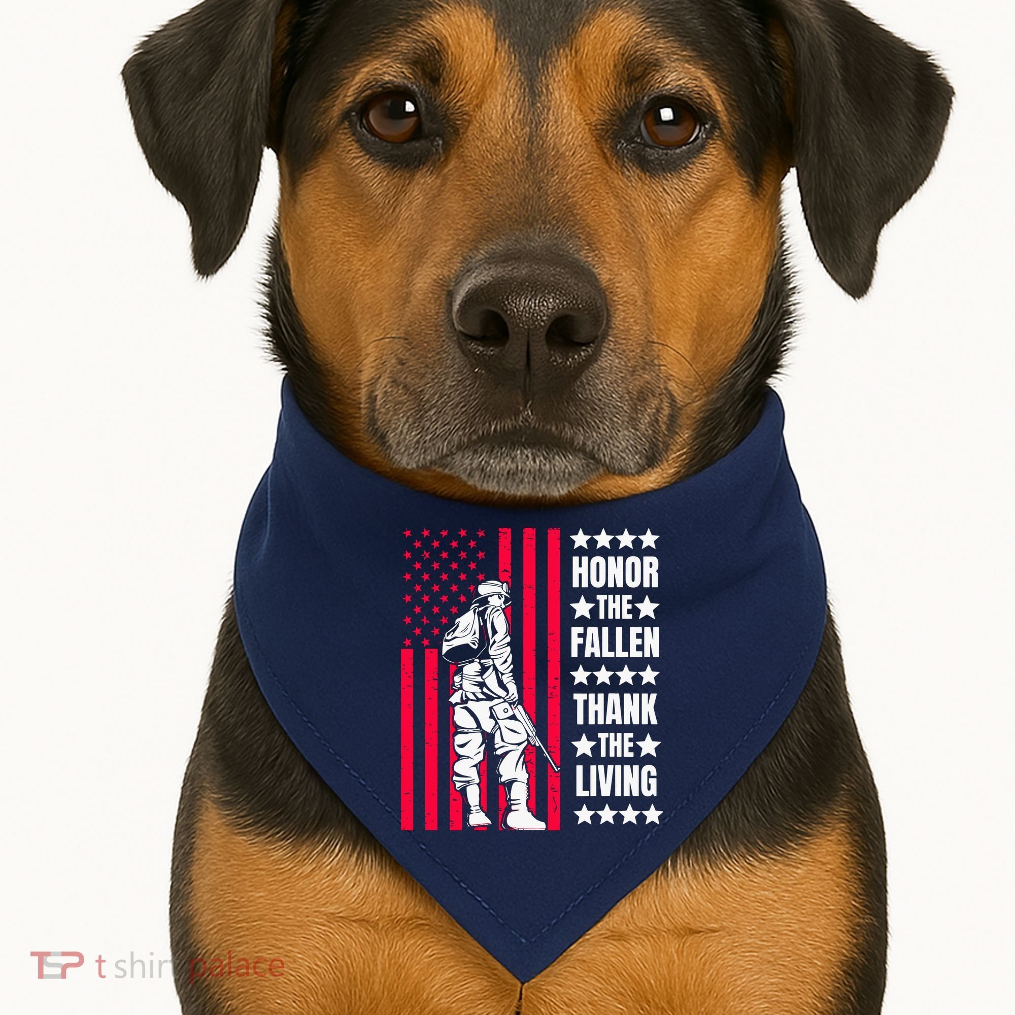 Memorial Day USA-Made Doggie Bandana