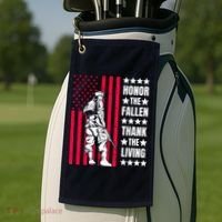 Memorial Day Golf Towel thumb 2