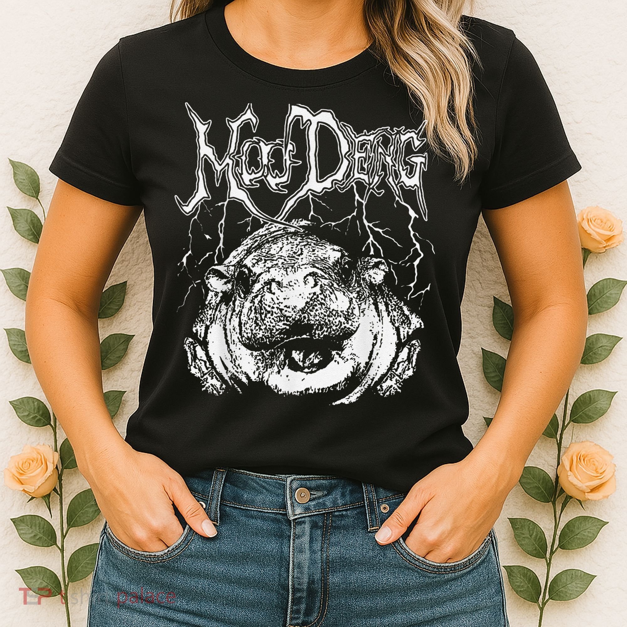 Moo Deng (Metal) Women's T-Shirt