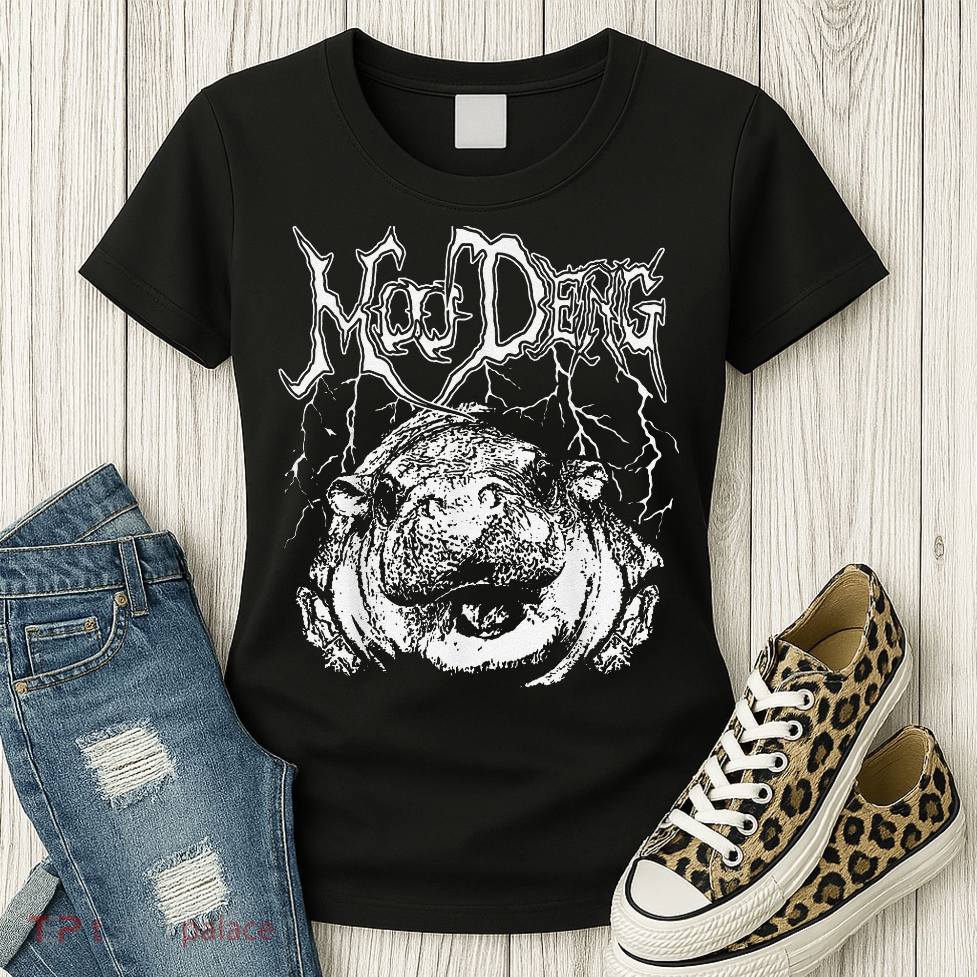 Moo Deng (Metal) Women's T-Shirt