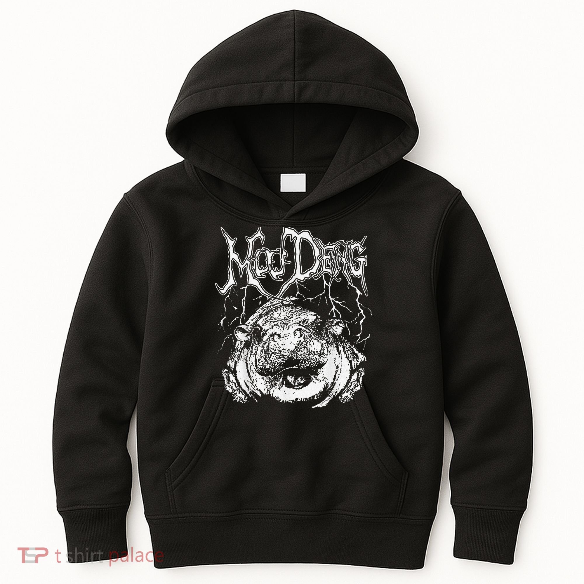 Moo Deng (Metal) Kids Hoodie