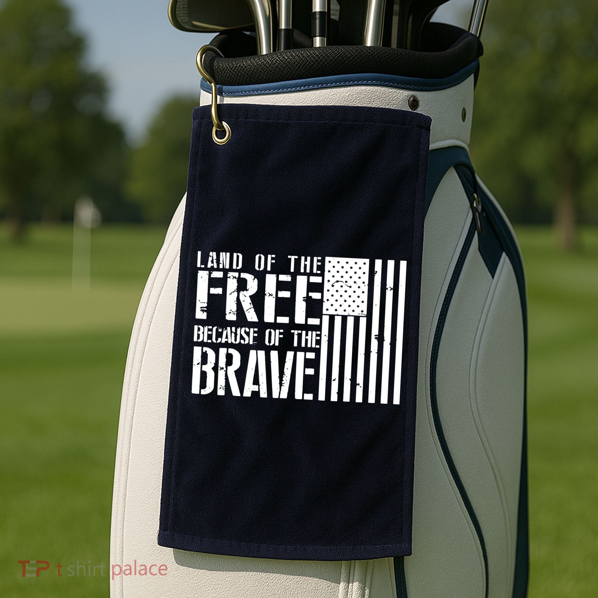 Memorial Day Golf Towel