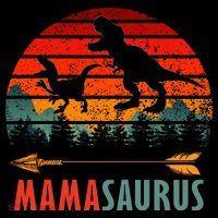 Mama Dinosaur Doggie Tank thumb 4