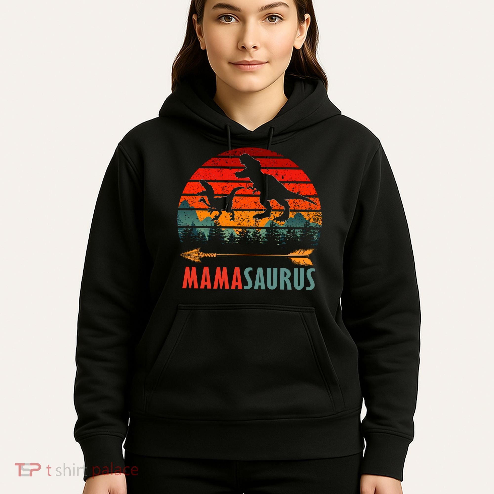 Mama Dinosaur Hoodie