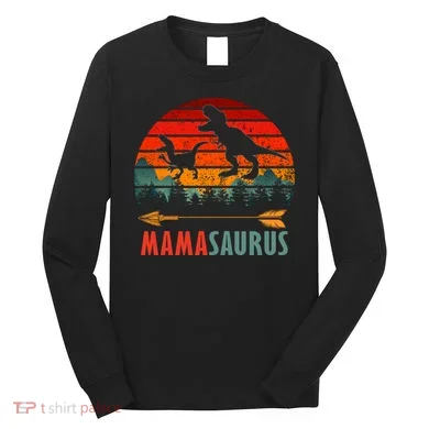 Mama Dinosaur Long Sleeve Shirt