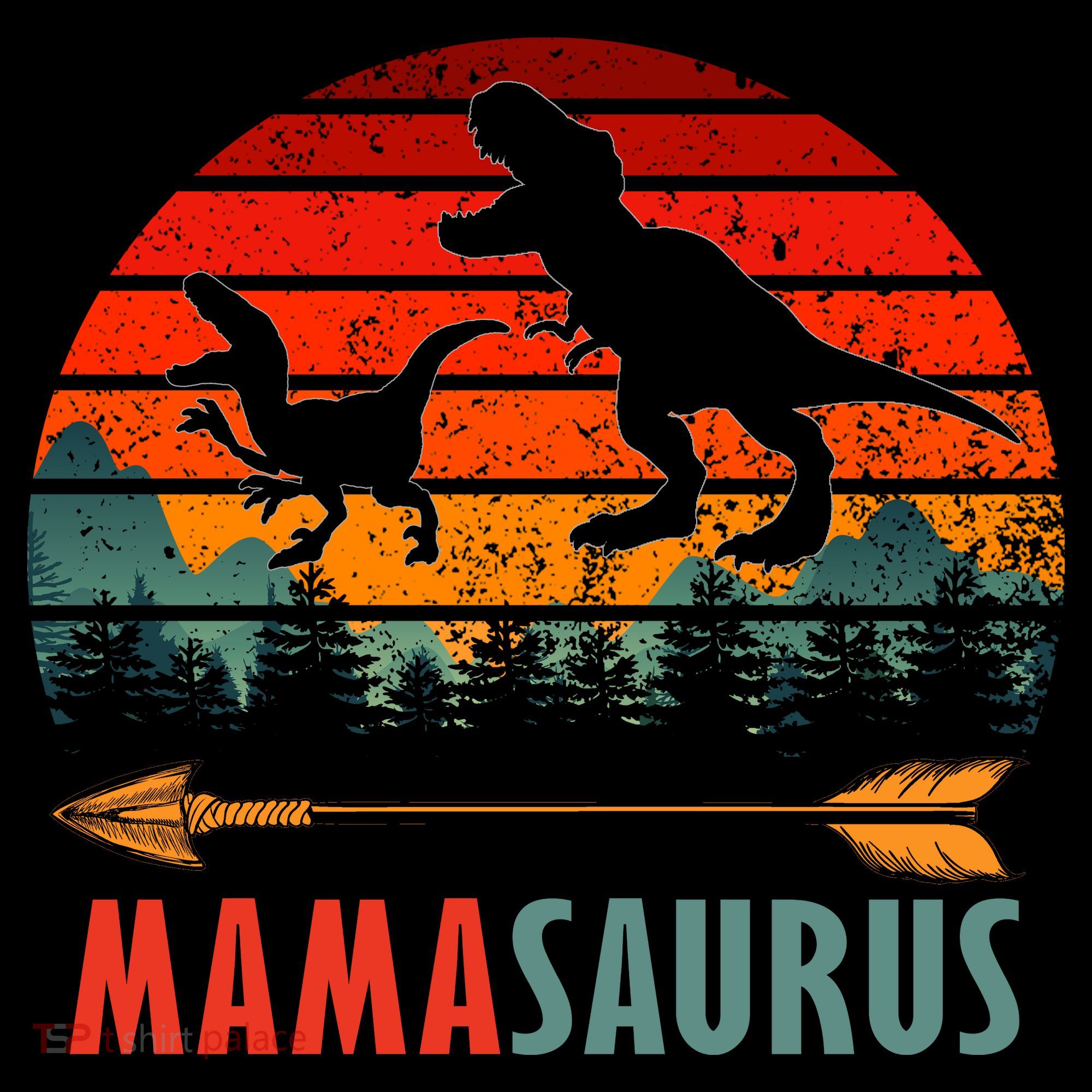 Mama Dinosaur Mousepad