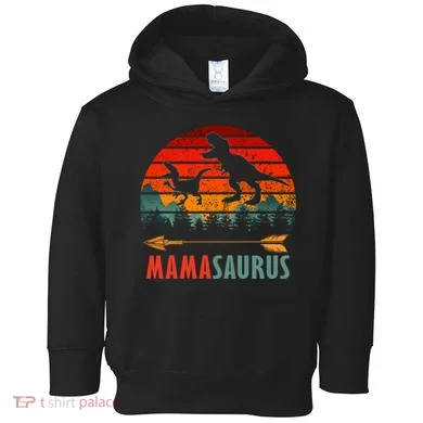 Mama Dinosaur Toddler Hoodie