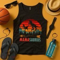 Mama Dinosaur Tank Top thumb 4