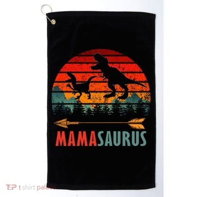 Mama Dinosaur Golf Towel