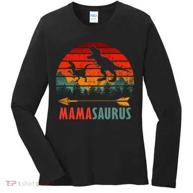 Mama Dinosaur Women's Long Sleeve Shirt