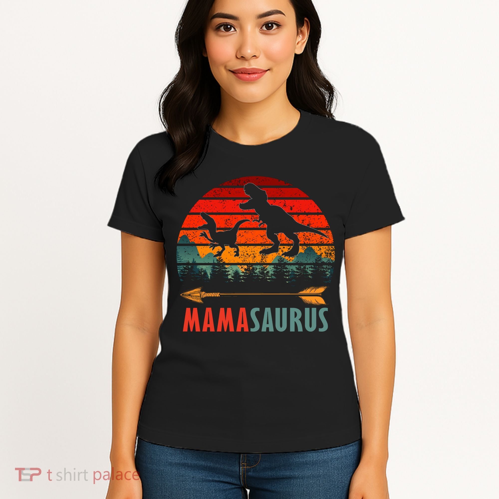 Mama Dinosaur Women's T-Shirt